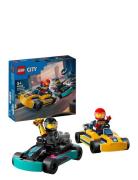 Gokarts Og Racerkørere 60400 Toys Lego Toys Lego city Multi/patterned ...