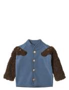 Uli Outerwear Fleece Outerwear Fleece Jackets Blue Molo