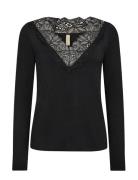 Sc-Marica Tops T-shirts & Tops Long-sleeved Black Soyaconcept