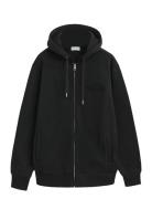 Reg Tonal Shield Full Zip Hoodie Tops Sweatshirts & Hoodies Hoodies Bl...