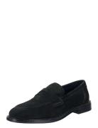 Lozham Loafer Loafers Flade Sko Black GANT