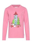 Muminhuset Tröja Tops T-shirts Long-sleeved T-Skjorte Pink MUMIN