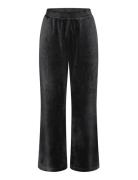 Sensual Velour Wide Leg Trousers 01 Bottoms Sweatpants Black Triumph