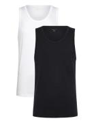 Tank Top 2-Pack Tops T-shirts Sleeveless White GANT
