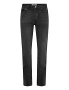 Ray Straight Bravo Washed Black Bottoms Jeans Regular Black NEUW