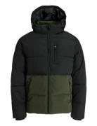 Jjeowen Puffer Sn Foret Jakke Khaki Green Jack & J S