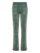 Del Ray Pocketed Pant Bottoms Trousers Joggers Green Juicy Couture