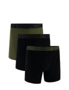 Ua Performance Cotton - Solid 6 In 3Pk Boxershorts Multi/patterned Und...