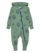 College Jumpsuit Green Tiger Jumpsuit Green Geggamoja