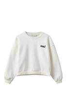 Elinsw Sweatshirt Tops Sweatshirts & Hoodies Sweatshirts White Sofie S...