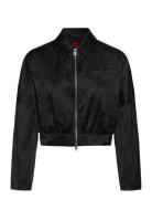 Aleria-1 Outerwear Jackets Light-summer Jacket Black HUGO