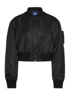 Foraia-1_B Bomberjakke Black HUGO BLUE