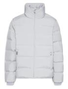 Ls Quilted Bonded Channel Hd Puf Foret Jakke Grey Calvin Klein