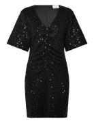 Soli Dress Kort Kjole Black Noella