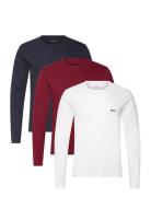 Lsshirtrn 3P Classic Tops T-Langærmet Skjorte Red BOSS