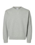 Slhrelaxluke Ls Sweat Crew Neck Noos Tops Sweatshirts & Hoodies Sweats...