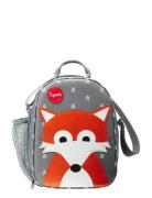 3 Sprouts Lunch Bag, Fox/Gray Home Meal Time Lunch Boxes Grey 3 Sprout...