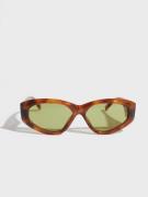 Le Specs - Cat eye solbriller - Vintage Tort - Under Wraps - Solbrille...