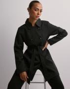 Only - Sort - Onlvalerie Trenchcoat Otw Noos