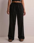 Pieces - Sort - Pcwendy Mw Broderie Angalise Pant D