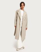 JDY - Beige - Jdyviola Long Coat W. Belt Otw Hab