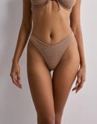 Nelly - Beige - Structure Cheeky Bikini Panty