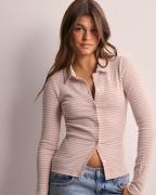 Nelly - Pink - Perfect Rib Shirt Top