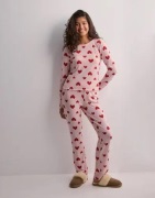 Vero Moda - Pink - Vmpippa Nightwear Set Xmas