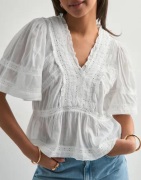 Neo Noir - Hvid - Evienne S Voile Top