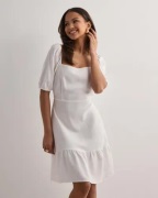Vero Moda - Hvid - Vmmymilo S/S Short Dress Wvn Ga