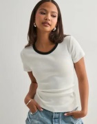 Pieces - Hvid - Pcmay Ss Tee Jrs Noos Bc