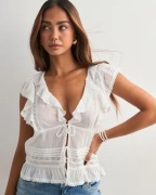 Neo Noir - Hvid - Netali S Voile Top