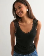 Pieces - Sort - Pcbarbera Lace Top Noos Bc