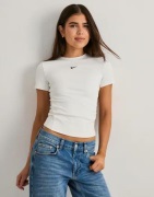 Nike - Hvid - W Nk One Fttd Ss Top