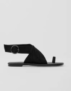 Nelly - Sort - Scrunch Boho Flat