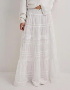 Neo Noir - Hvid - Felicia S Voile Skirt