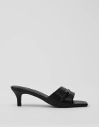 Nelly - Sort - Kitten Stiletto Mule