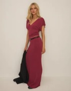 Nelly - Rød - Perfect Low Waist Maxi Skirt