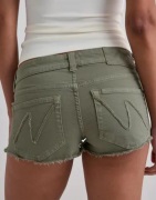 Nelly - Grøn - Colored Mini Jeans Shorts