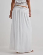 Nelly - Hvid - My Lace Detail Skirt
