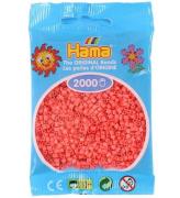 Hama Mini Perler - 2000 stk. - 44 Pastel RÃ¸d