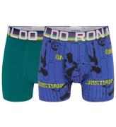 Ronaldo Boxershorts - 2-pak - Turkis/BlÃ¥ m. Print