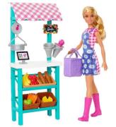 Barbie DukkesÃ¦t - Farmers Market Playset