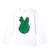 Stella McCartney Kids Bluse - Peace Leaf - Hvid