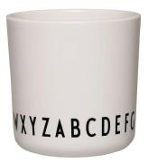 Design Letters Kop - Kids Basic Eco Cup - ABC - White