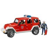 Bruder Bil - Jeep Wrangler UdrykningskÃ¸retÃ¸j m. Lys/Lyd - 02528