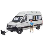 Bruder Bil - Mercedes Benz Sprinter Camper m. KÃ¸rer - 02672