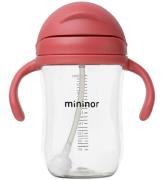 Mininor Kop m. SugerÃ¸r - Tritan - 330 ml - Rabarber