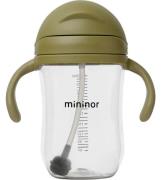 Mininor Kop m. SugerÃ¸r - Tritan - 330 ml - MosgrÃ¸n