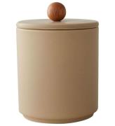 Design Letters Krukke - Treasure Jar - 8x9,5 cm - Beige